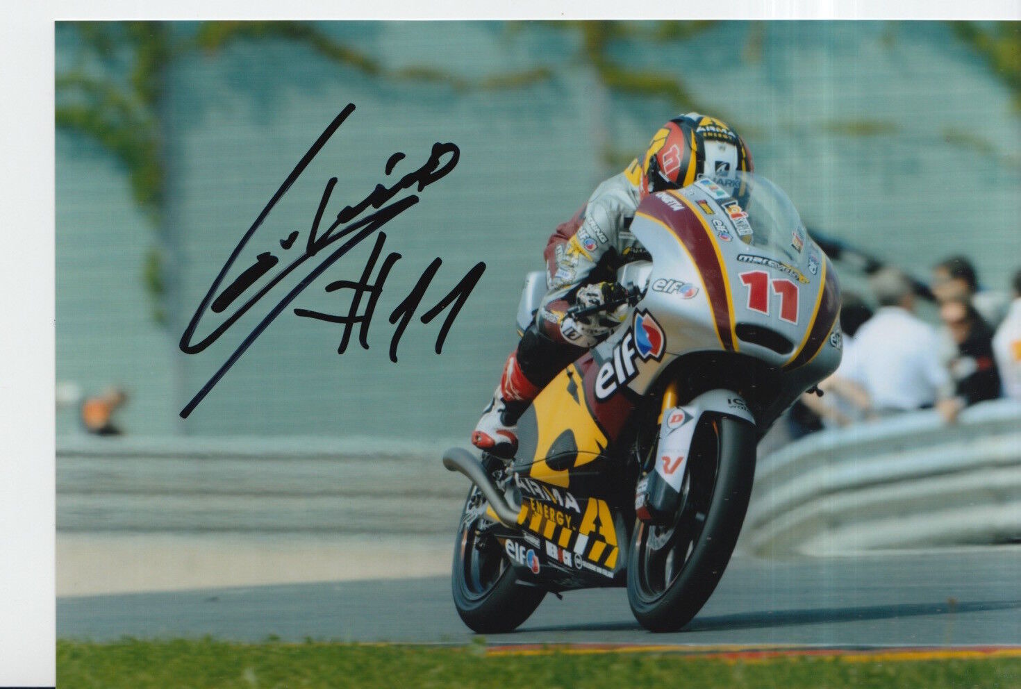 Livio Loi Hand Signed 7x5 Photo Poster painting Marc VDS Racing Moto3 MotoGP 6.