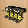 2Pcs Wall Mount Power Tool Storage Holder for Workshop Garage (Upper Lower)