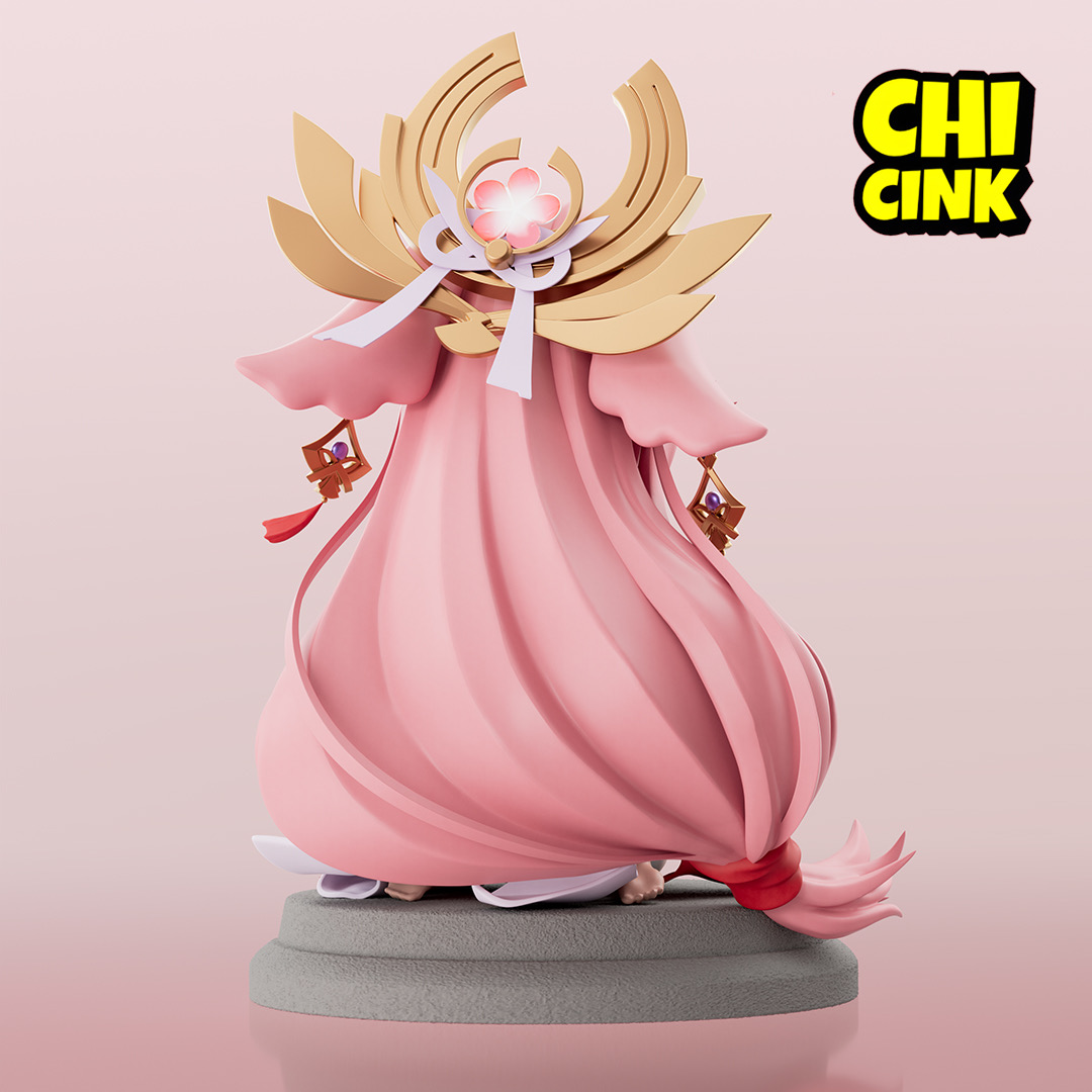 PRE-ORDER CHI CINK Studio - Genshin Impact Yae Miko Statue(GK)