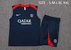 2025/2026 Psg Paris Pre-Match Training Royal Blue Vest+Shorts Football1:1 Thai Quality