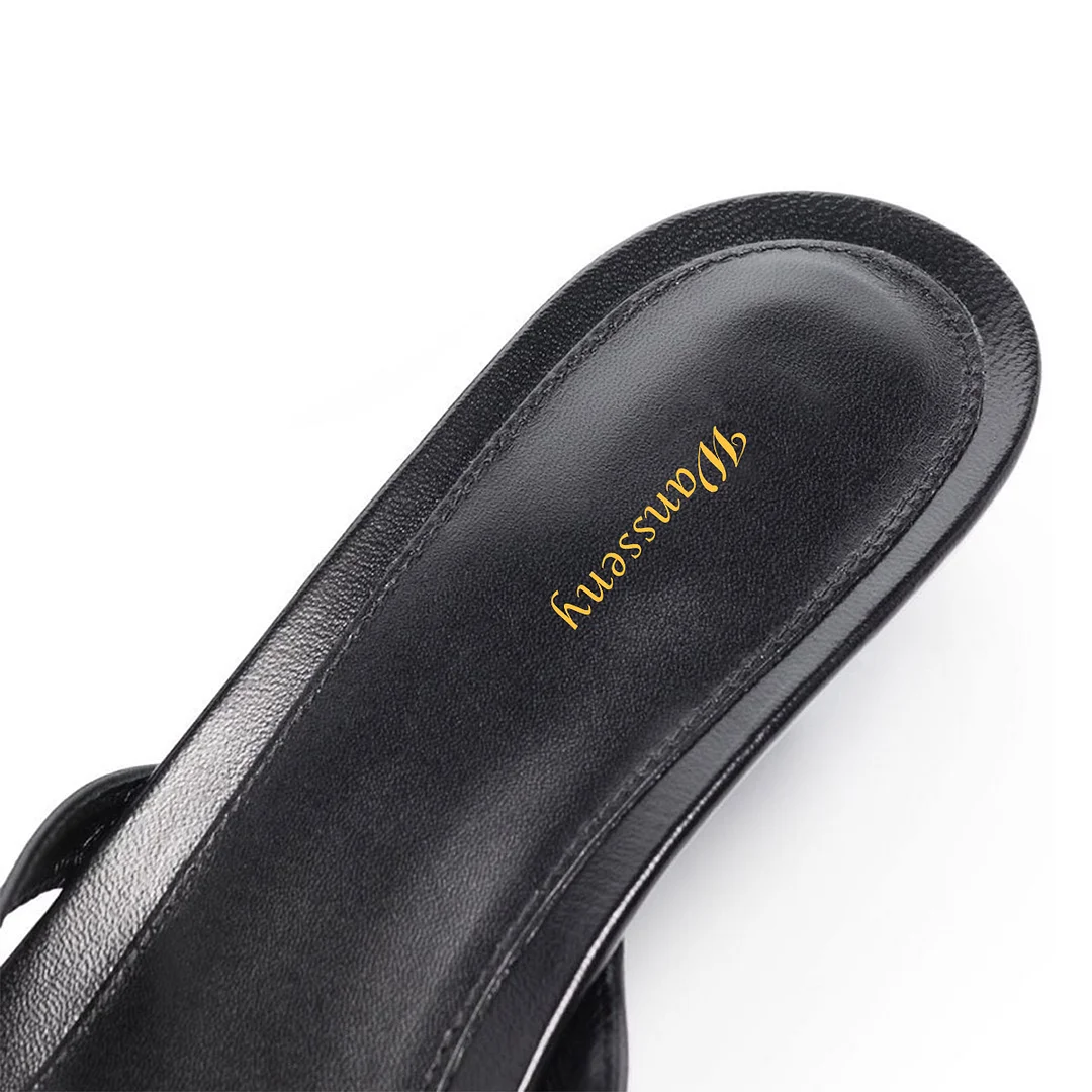 Women’s Open-Toe Square Toe Flip Flops