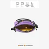 Outdoor Waist Pack Hiking Hanging Side Pocket Ultralight Multi-Functional Chest Pack Adjustable Strap Multi Pockets Chest Bag for Camping Outdoor Sports