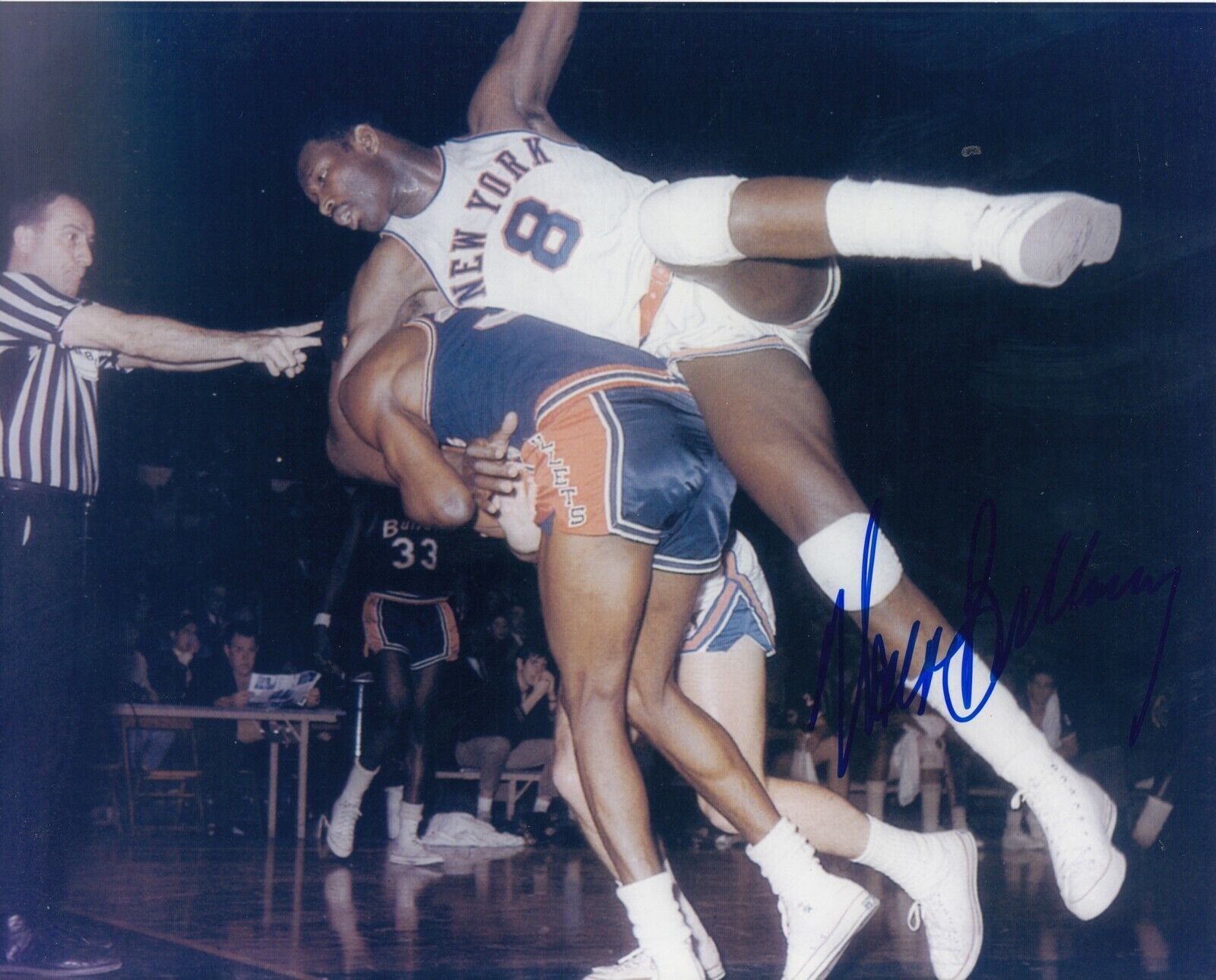 Walt Bellamy #0 8x10 Signed w/ COA New York Knicks 033119