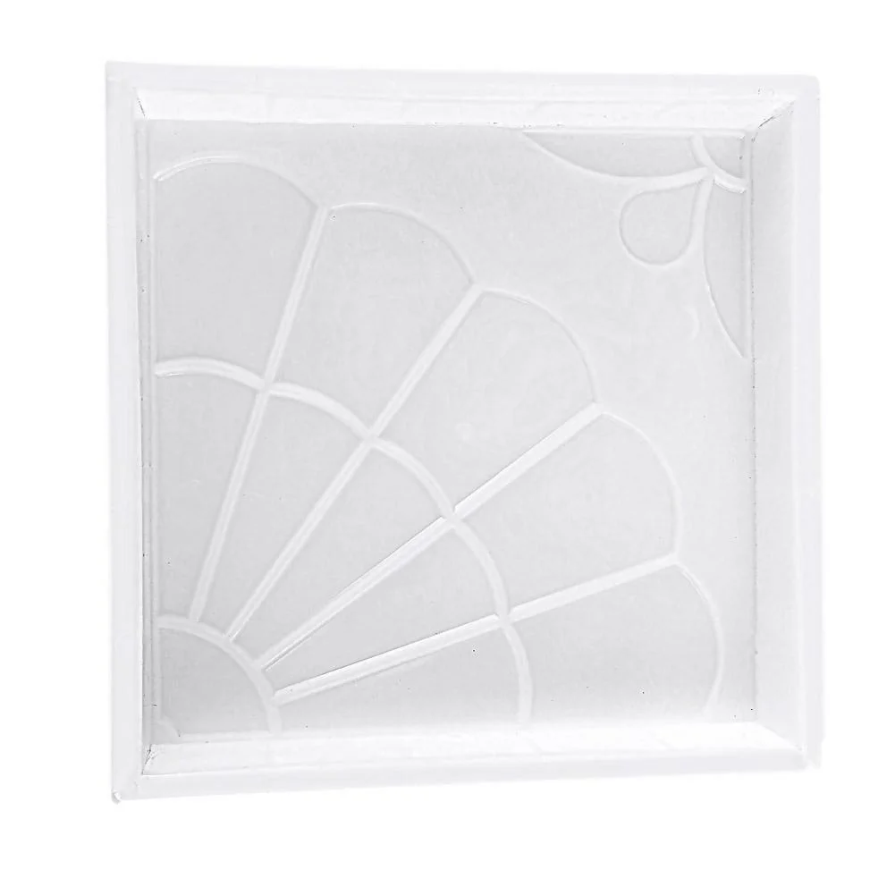 Garden Pavement Mold DIY Manually Propylene Paving Concrete Mould (Fan)