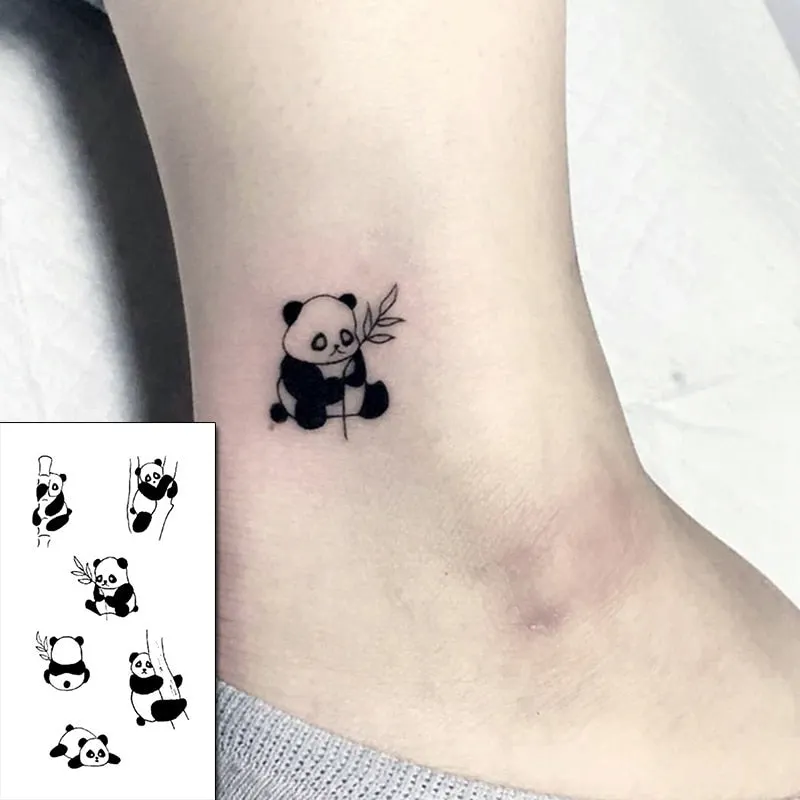 Water Transfer Sexy Tattoo Swallow Bird Tattoo Body Art Waterproof Temporary Fake Flash Tattoo for Man Woman Kid 10.5*6cm