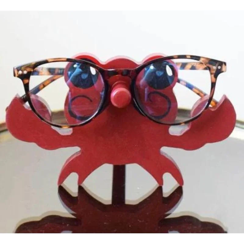 VigorDaily Handmade Glasses Stand Lobster