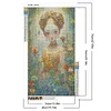 >SALE<5D DIY Full Round Drill Diamond Painting Girl Kit Home Decor Art Craft 40x70cm