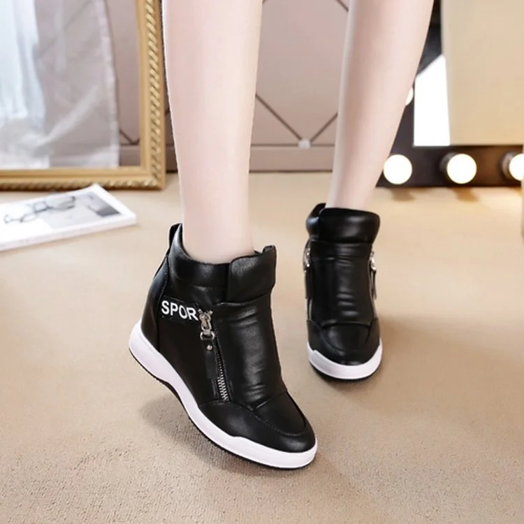 Hot Sales Women Casual Shoes 2022 New Women Sneakers Fashion Breathable PU Leather Platform White Women Shoes Soft Footwears