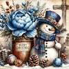 Snowman - Square AB Drills Diamond Painting(45*45cm)