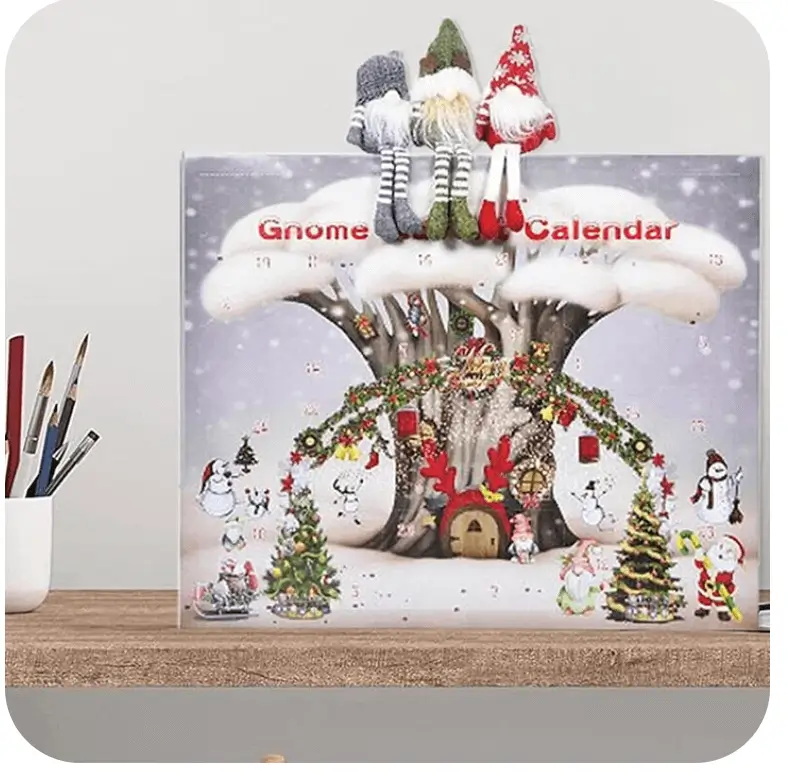 Christmas Gnome Advent Calendar