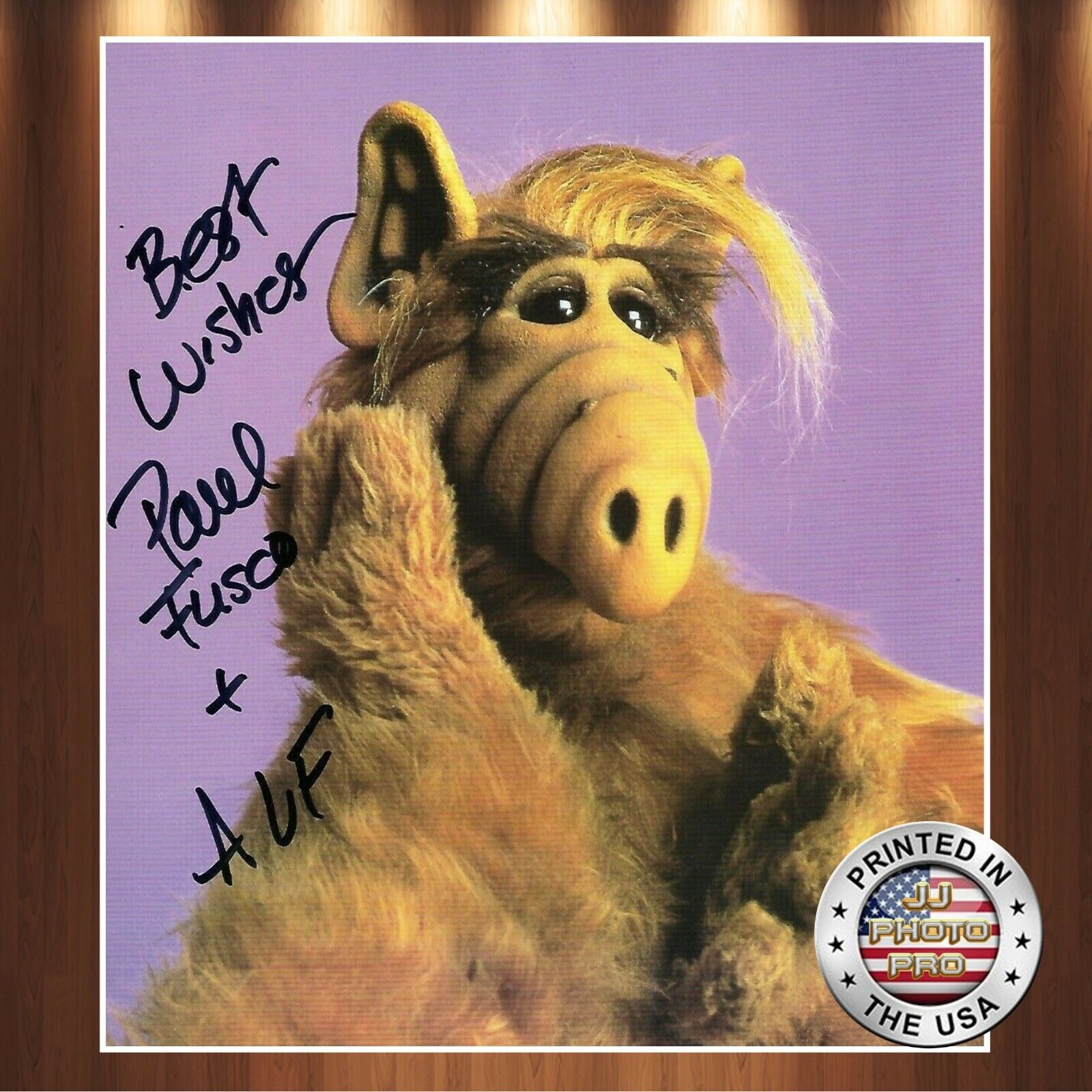 Paul Fusco Autographed Signed 8x10 Photo Poster painting (ALF) REPRINT