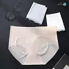 Men's Underwear Men's Invisible Lightweight Ice Silk Triangle High Elasticity Breathable Briefs