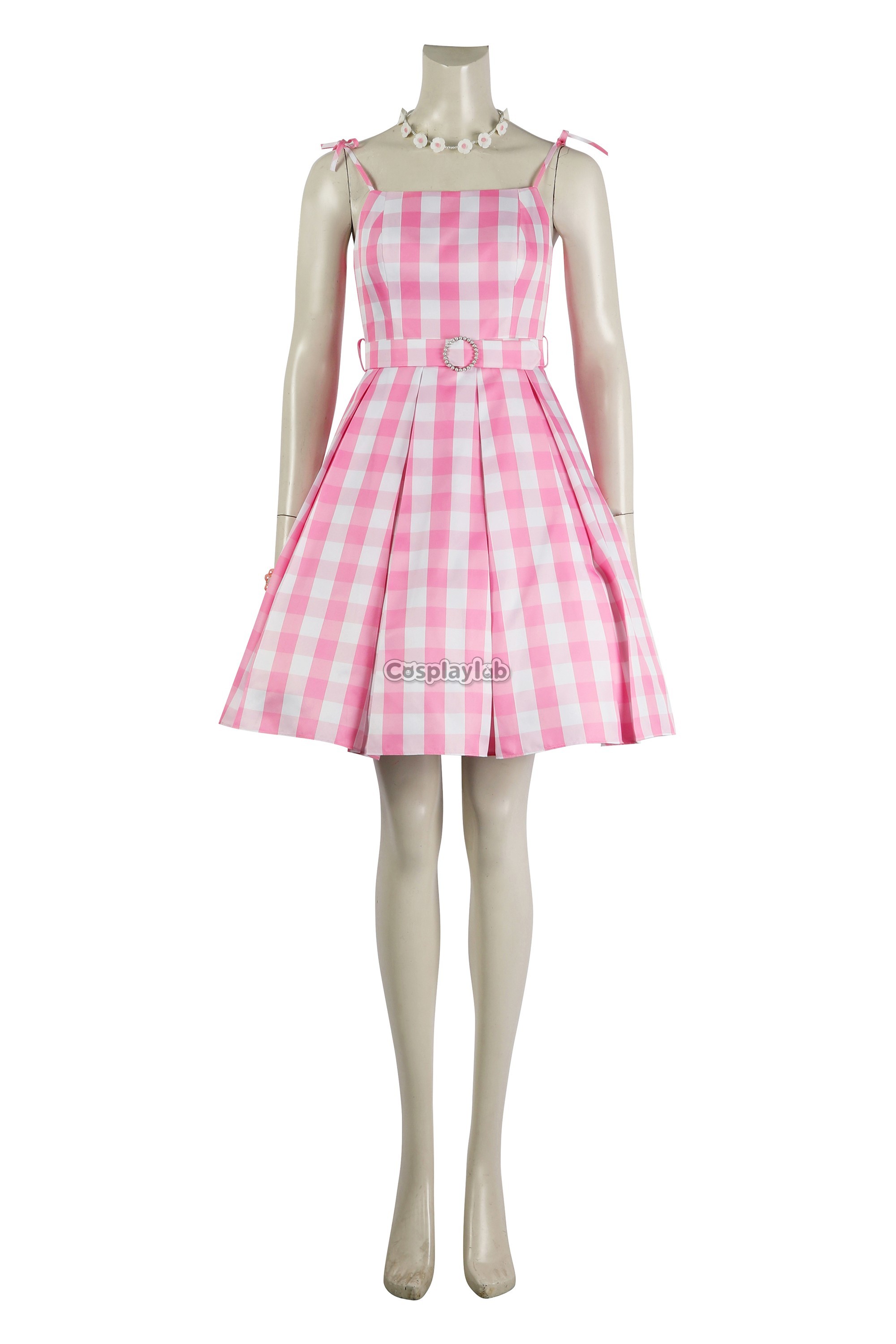 Barbara Film Pink Dress Cosplay Costume