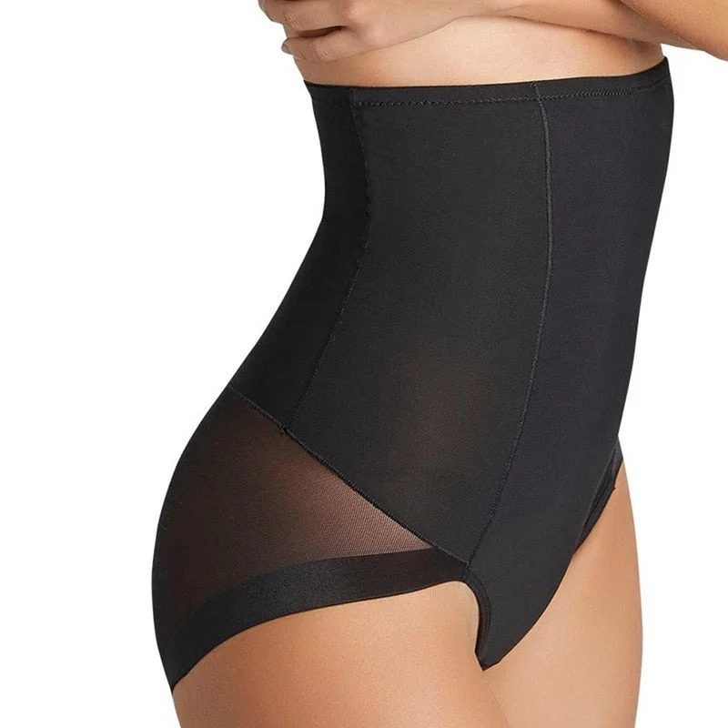 COLORIENTED Sexy Women's Intimates Shapers Seamfree Underwear Slimming Panties Silicone Strip Rubber Waist Lateral Bone Support