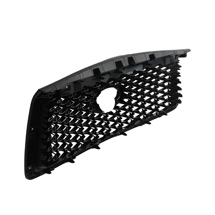 SEBLAFF Front Bumper Grille Upper Mesh Grill Glossy Black Assembly Replacement for 2018 2019 2020 2021 QX80 623106GW0A
