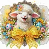 Diamond Painting-DIY Crystal Rhinestone Easter Sheep