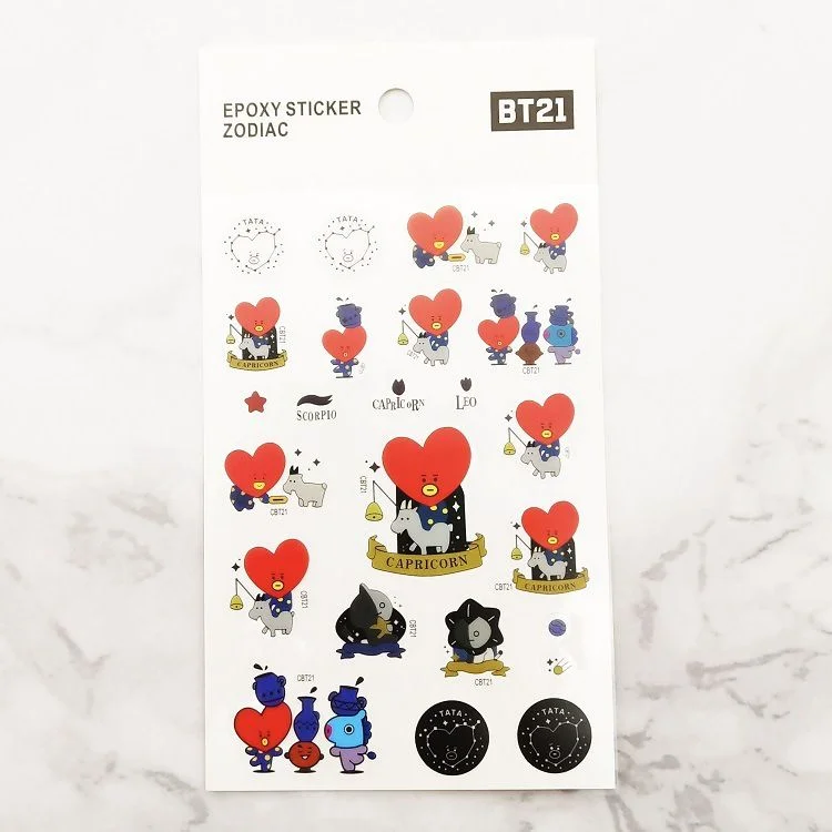 BT21 Constellation Series Stickers