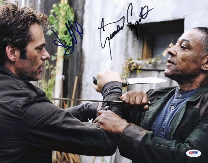 Billy Burke & Giancarlo Esposito Revolution Signed 11X14 Photo Poster painting PSA/DNA #V29170