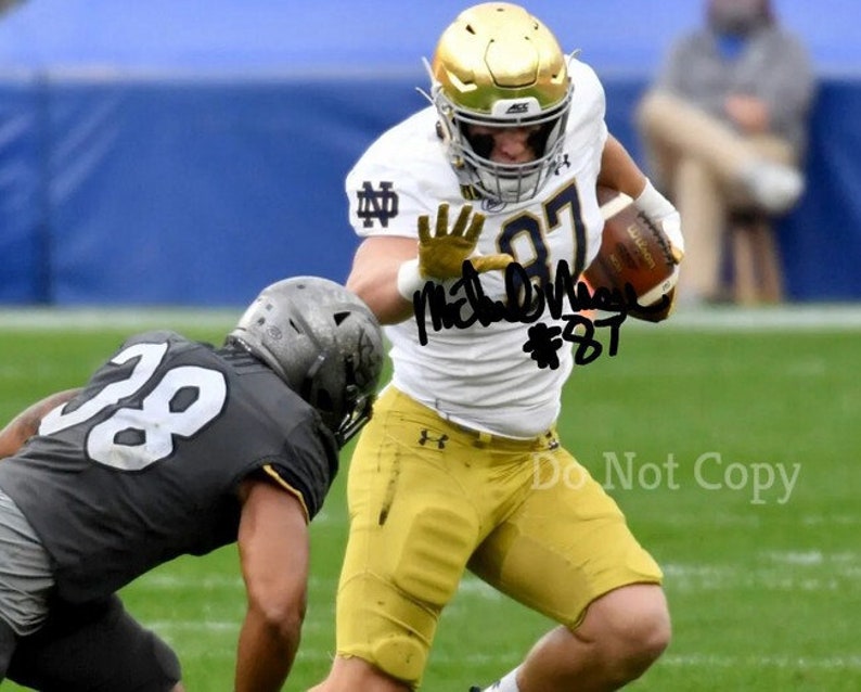 Michael Mayer Signed Photo Poster painting 8X10 Auto Autographed Picture Notre Dame Irish