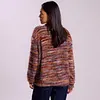 Women's Retro Deep V-Neck Mohair Plush Long Sleeve Cardigan Coat