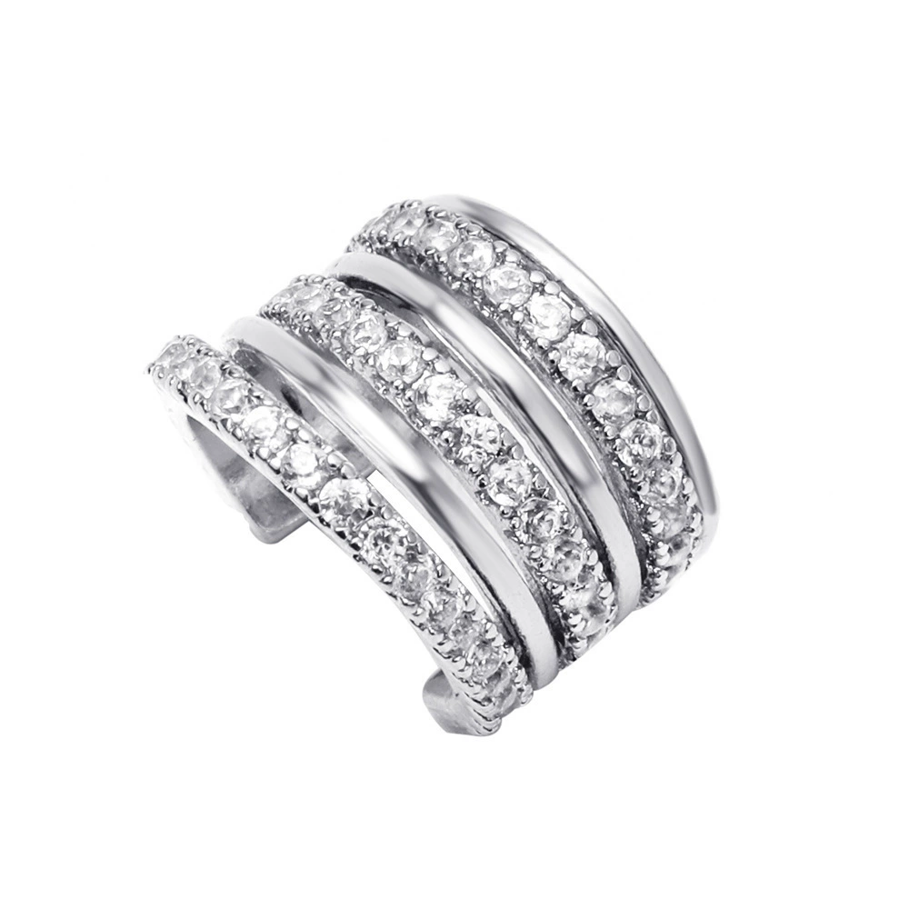 Zirconia Pierced Earrings