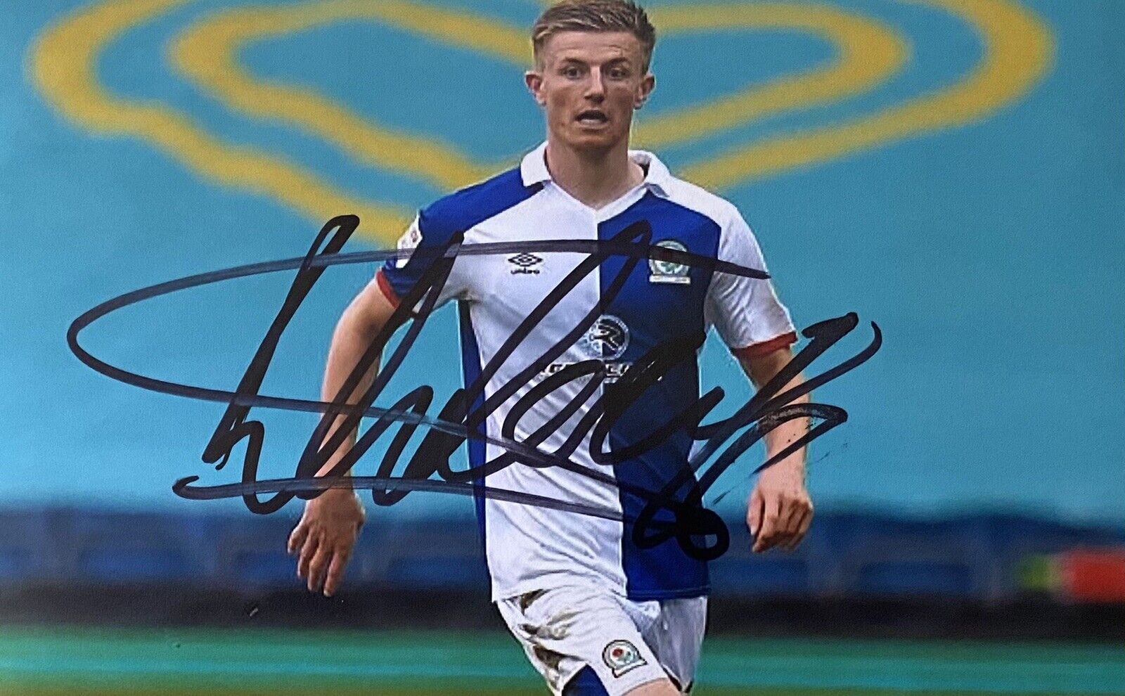 Scott Wharton Genuine Hand Signed Blackburn Rovers 6X4 Photo Poster painting 2