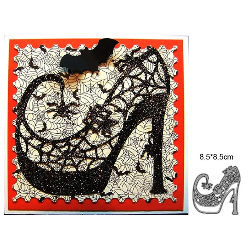 2021 New Cutting Metal Dies For Halloween Witch Cat Do It Yourself Stamps Card Gift Decoration Paper Craft Supplies