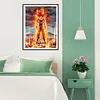 Full Embroidery 11CT DIY Dragon Ball Goku Stamped Cross Stitch Kit Crafts
