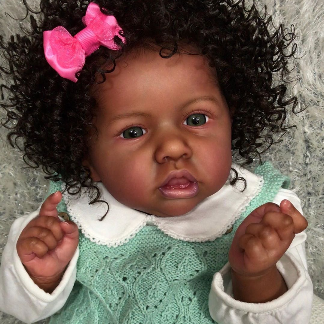 black baby doll made in china