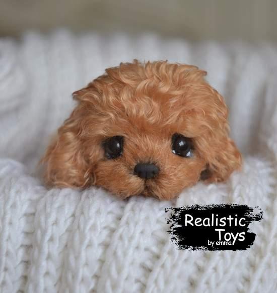 Emma Realistic Toys Realistic & Lifelike Teddy Dog Niki
