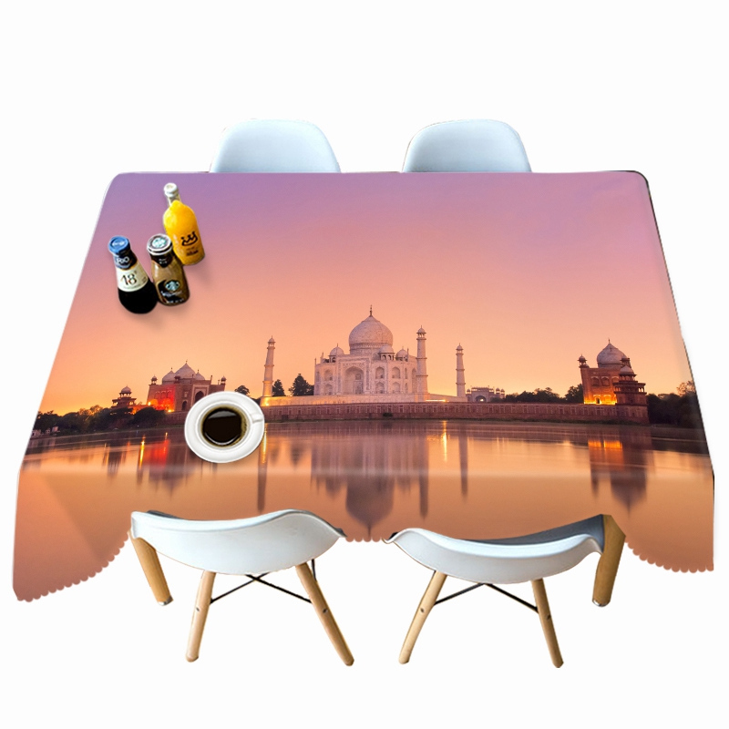 

Castle by the River - 3D Tablecloth, 140*210cm, 501 Original