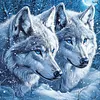 Wolf-11CT Stamped Cross Stitch 50*50cm tapestrymarket