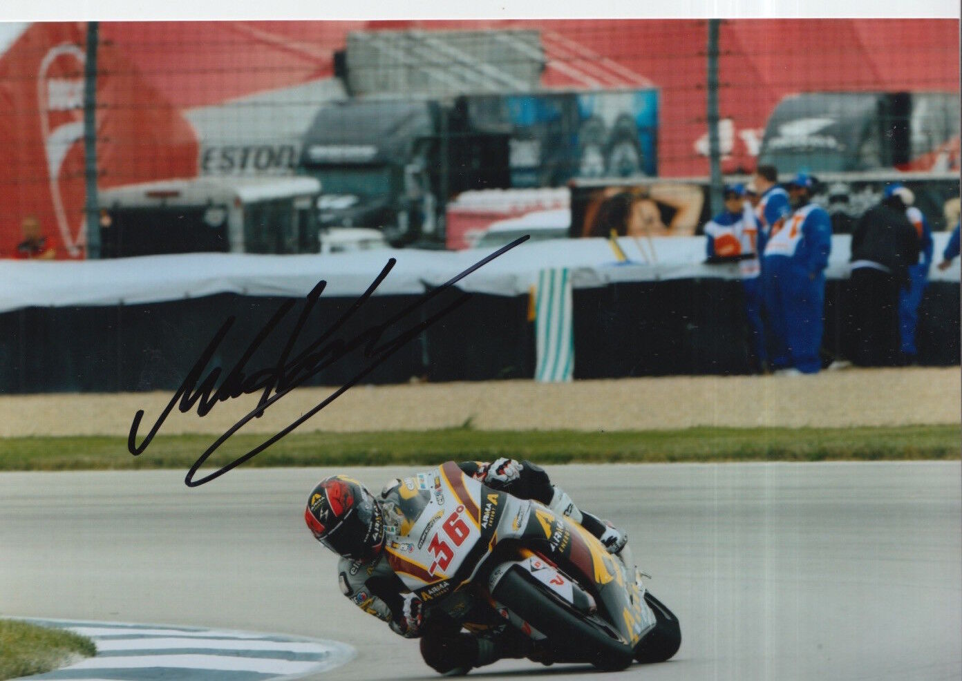 Mika Kallio Hand Signed 7x5 Photo Poster painting Marc VDS Racing Moto2 MotoGP 13.