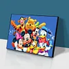 5D DIY Full Square Drill Diamond Painting Cartoon Mouse Bear Cross Stitch