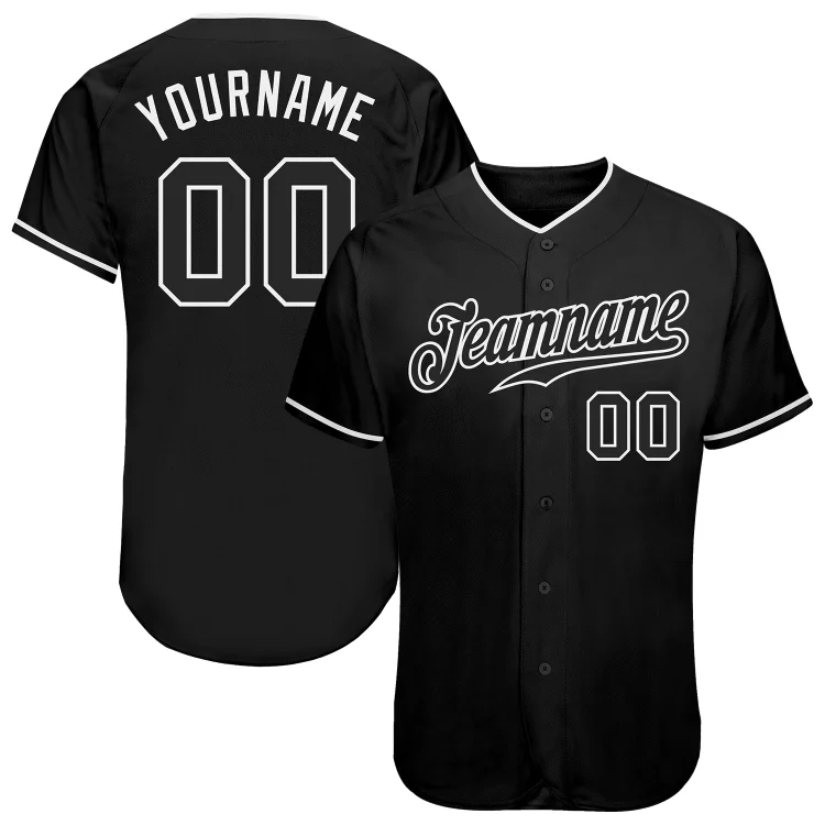 Custom V-Neck Baseball Jersey