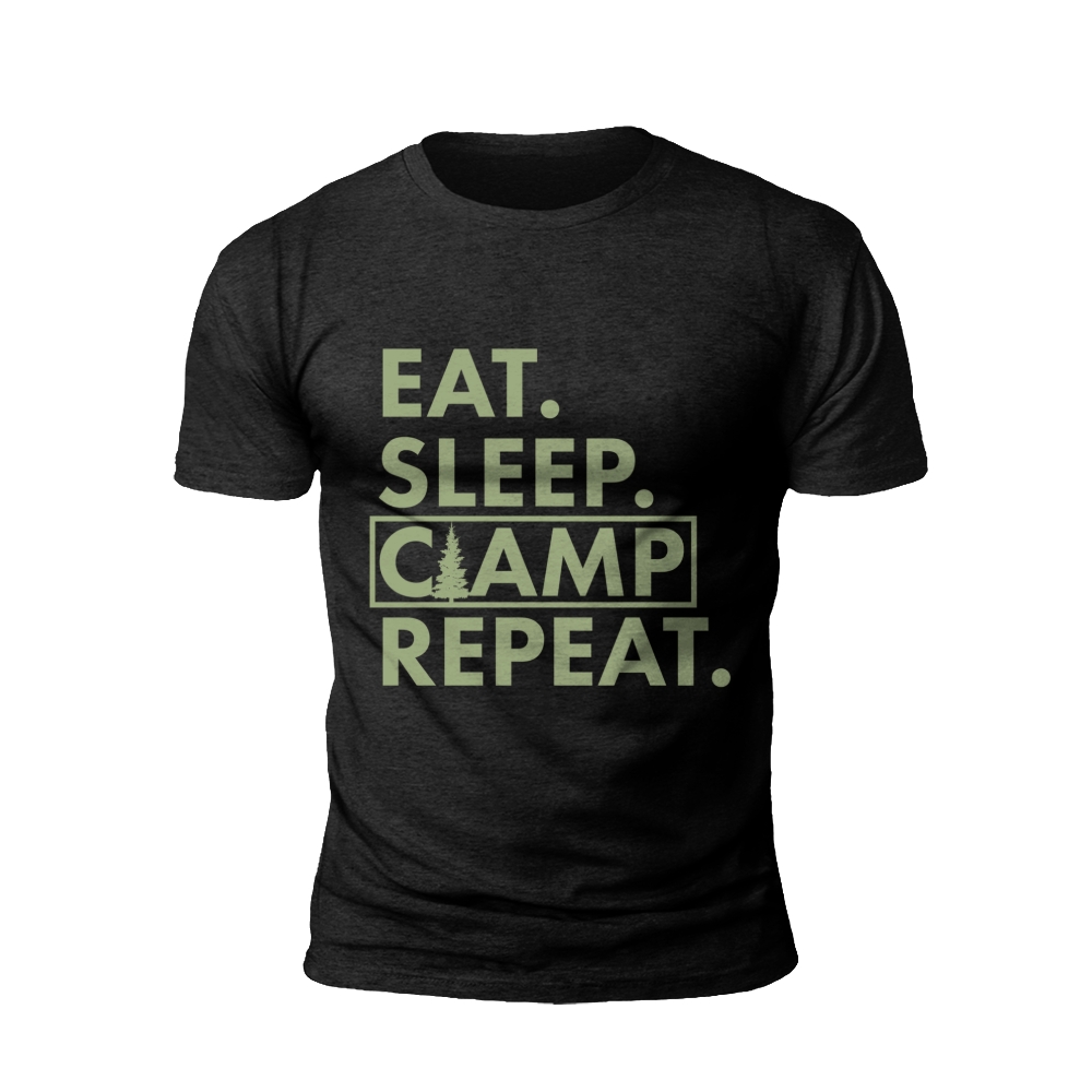 Camping Routine: Outdoor Life T-Shirt