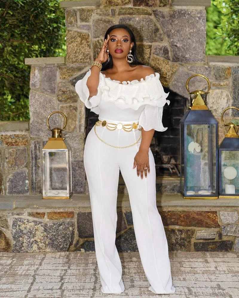 BASLER OFF WHITE JUMPSUIT