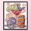 Halloween Desserts-14CT Stamped Cross Stitch 17*18cm/6.69*7.09in tapestrymarket