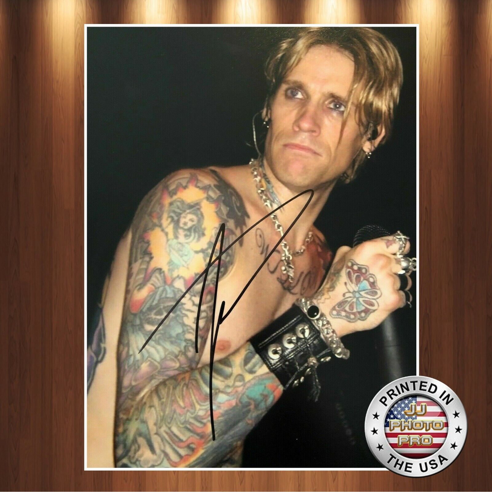 Josh Todd Autographed Signed 8x10 (Buckcherry) Photo Poster painting REPRINT