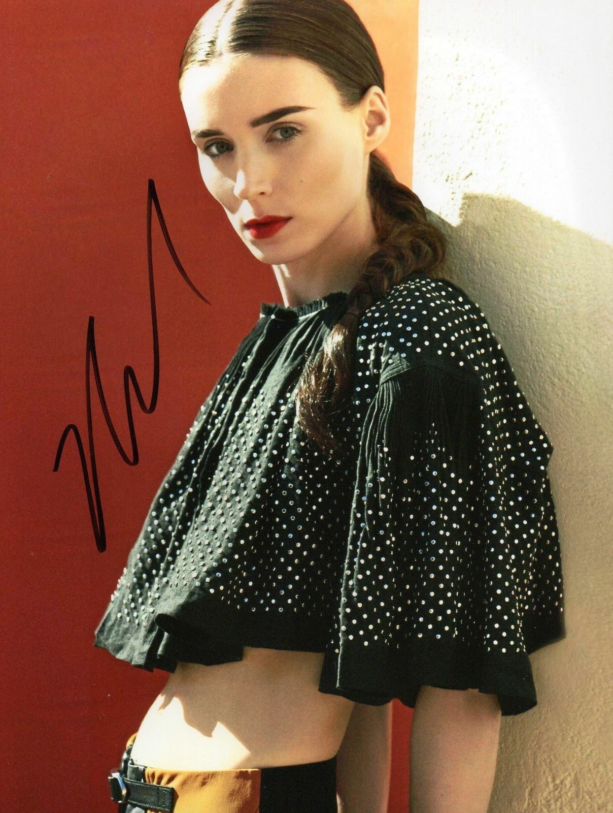 ROONEY MARA AUTOGRAPHED SIGNED A4 PP POSTER Photo Poster painting PRINT 6