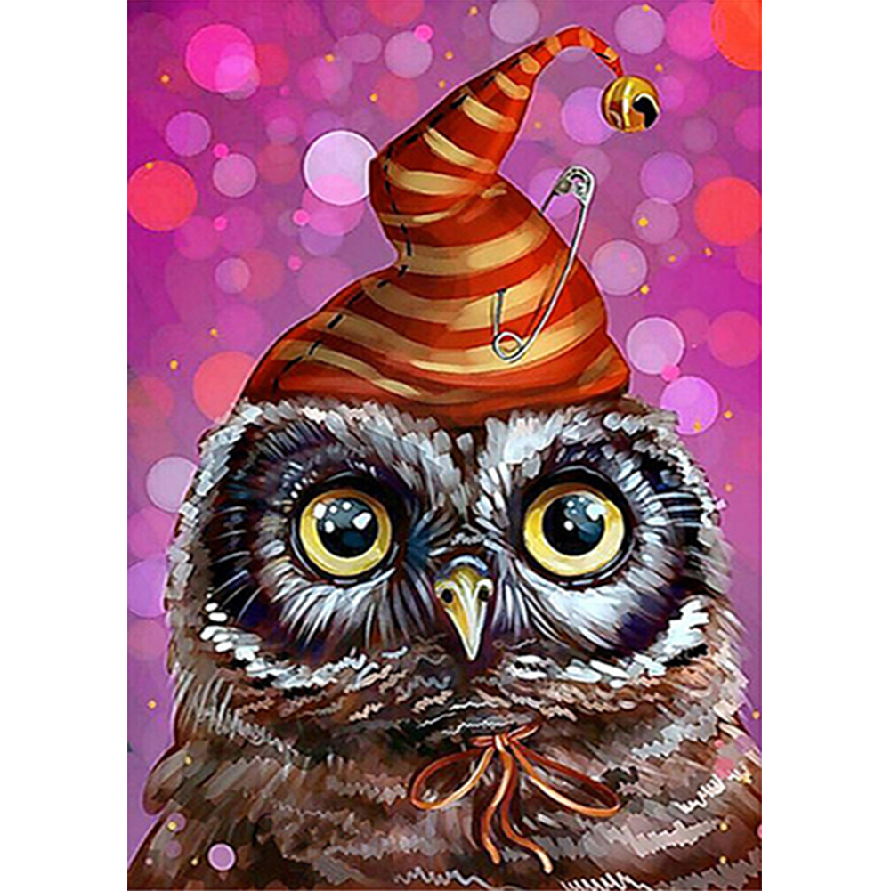 

Owl - Round Drill Diamond Painting - 30*40CM, 501 Original