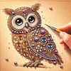 Bird Special Shaped 5D DIY Partial Drill Diamonds Dots Gem Art Kits for Adults Beginners Home Decor Diamonds Paintings Gem Art 11.81 X11.81inch