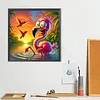 Diamond Painting -DIY Round Drill Flamingos(40x40cm)
