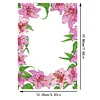 Special Shape Pink Lily Table Top Diamond Painting Frame Kits for Families
