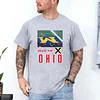 Ohio VS Michigan Rivalry Tee For Men