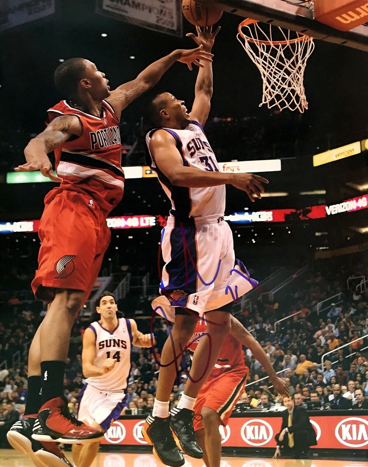 Sebastian Telfair Signed Phoenix Suns 8x10 Photo Poster painting  SHIP Autograph Auto