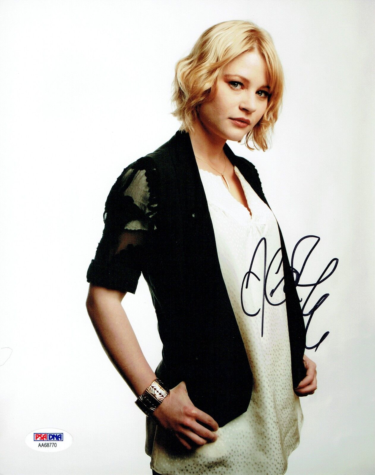 Emilie de Ravin Signed Authentic Autographed 8x10 Photo Poster painting PSA/DNA #AA68770