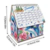 DIY Diamond Painting Special Shape Desktop Cabin Calendar Organizer Box Kit(Dolphin)