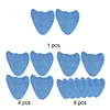 Cleaning Mop Pad Reusable Mopping Pads Washable Replace Cloths for Vax Steam Mop