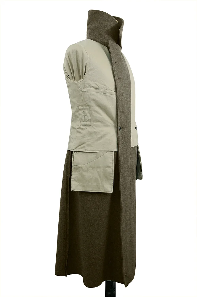   Wehrmacht German M1944 EM Brown wool Greatcoat German-Uniform